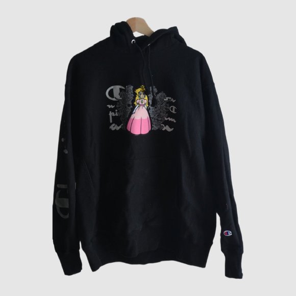 Champion x Super Mario Bros Reverse Weave Hoodie - Picture 1 of 4